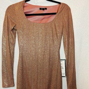 BNWT Macy's Mini Sparkled Dress Pink